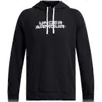 Under Armour Mens Rival Raglan Drawstring Hoodie