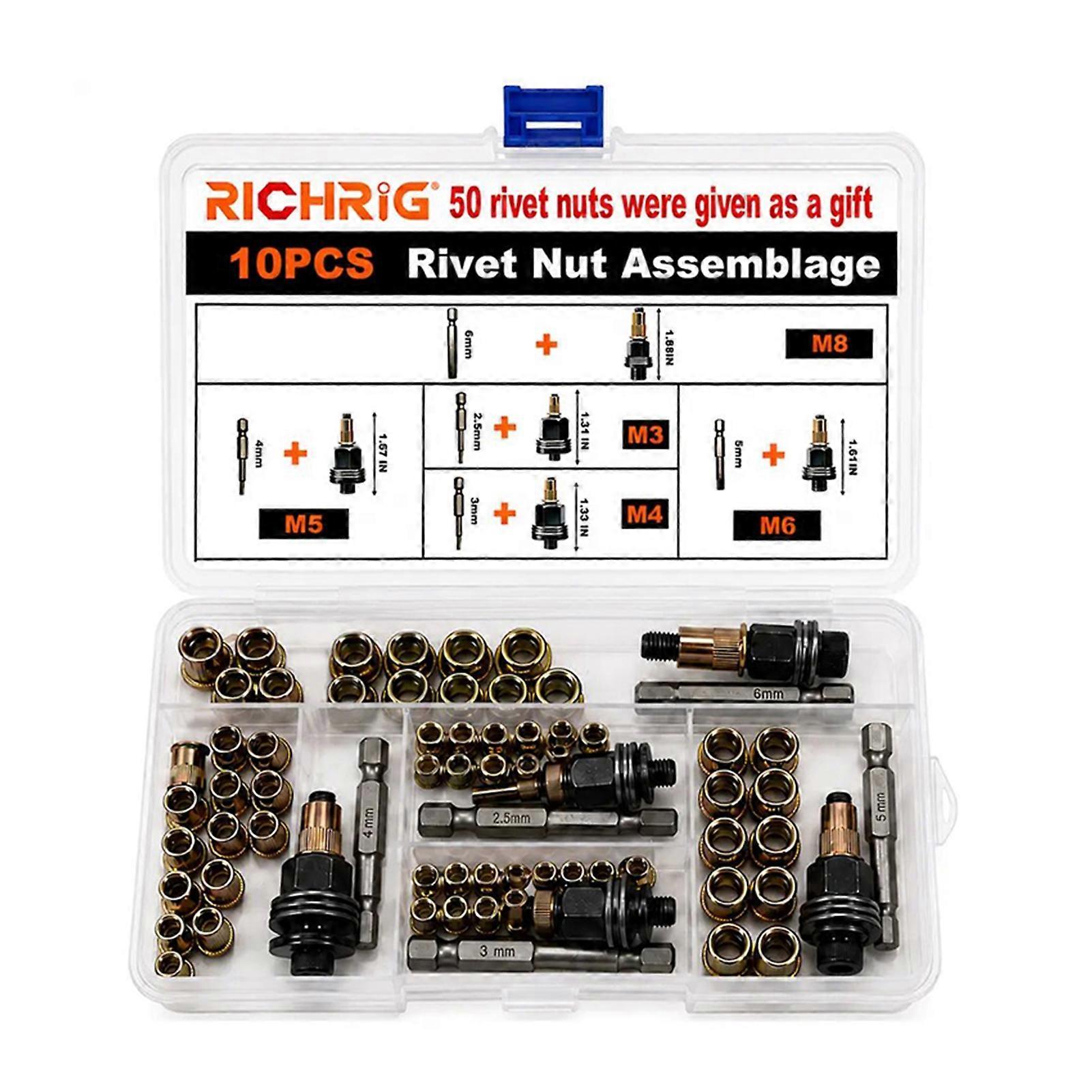 Professional Blind Rivet Nut Set