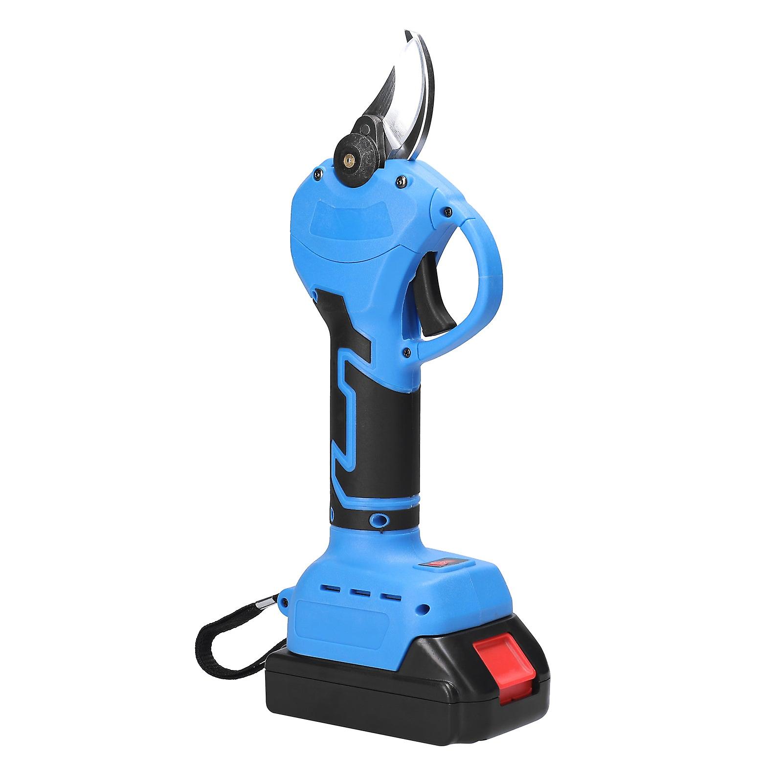 21V Cordless Electric Pruner Lcd Display Pruning Shear Efficient Fruit Tree Bonsai Pruning Branches Cutter Landscaping Tool