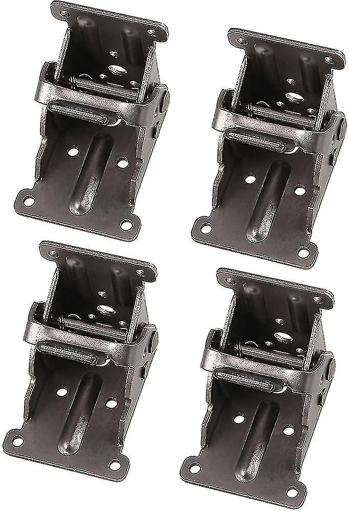 Lock Extension Table Bed Leg Feet Steel Folding Foldable Support Bracket Screw