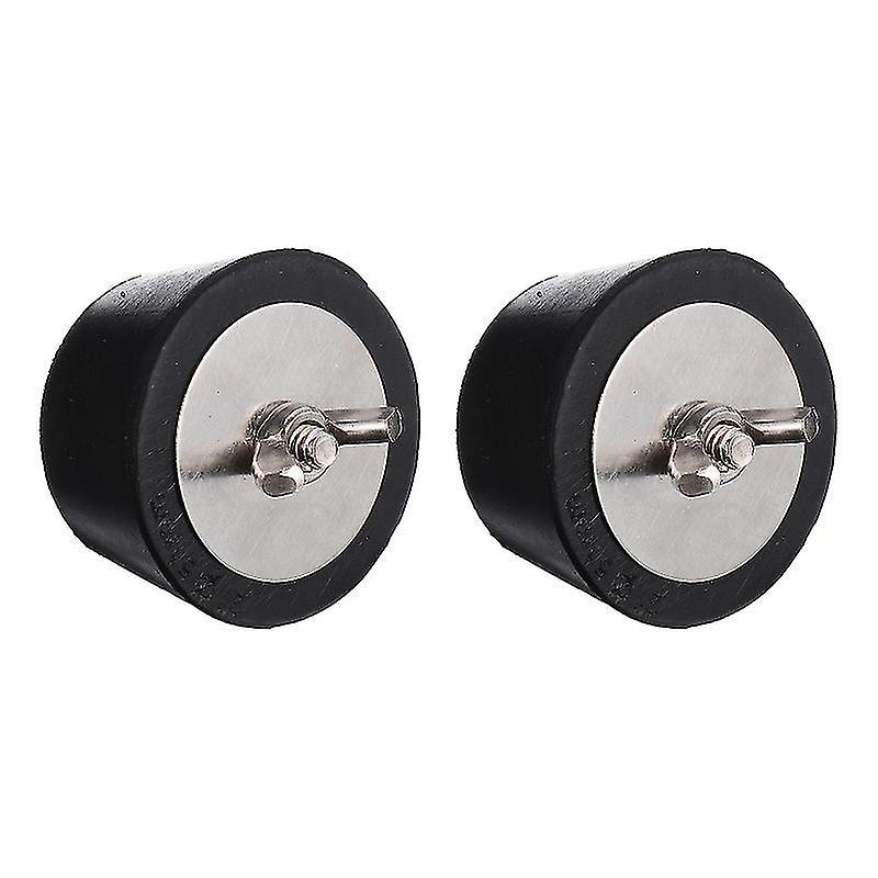 5.1X2.1cm Black Pool & Spa Maintenance Kits 2pcs 51mm Swimming Pool Return Line Plug Wing Plug For W