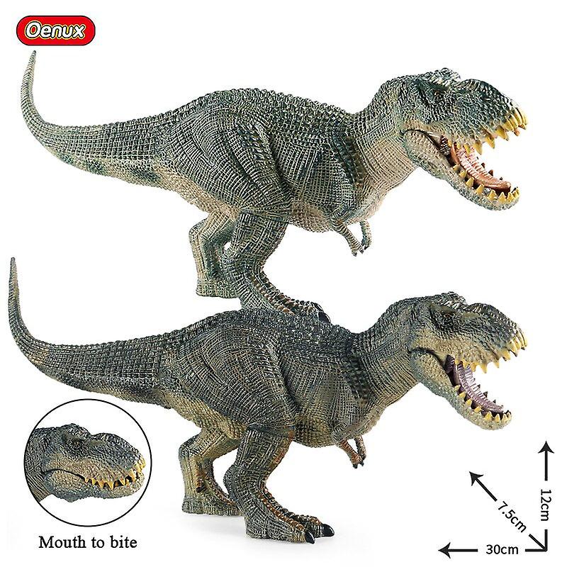 Oenux ニュージュラ紀恐竜インドミナスV-rexアクションフィギュアオープンマウスサベージティラノサウルスビッグゴリル動物モデルキッドおもちゃ