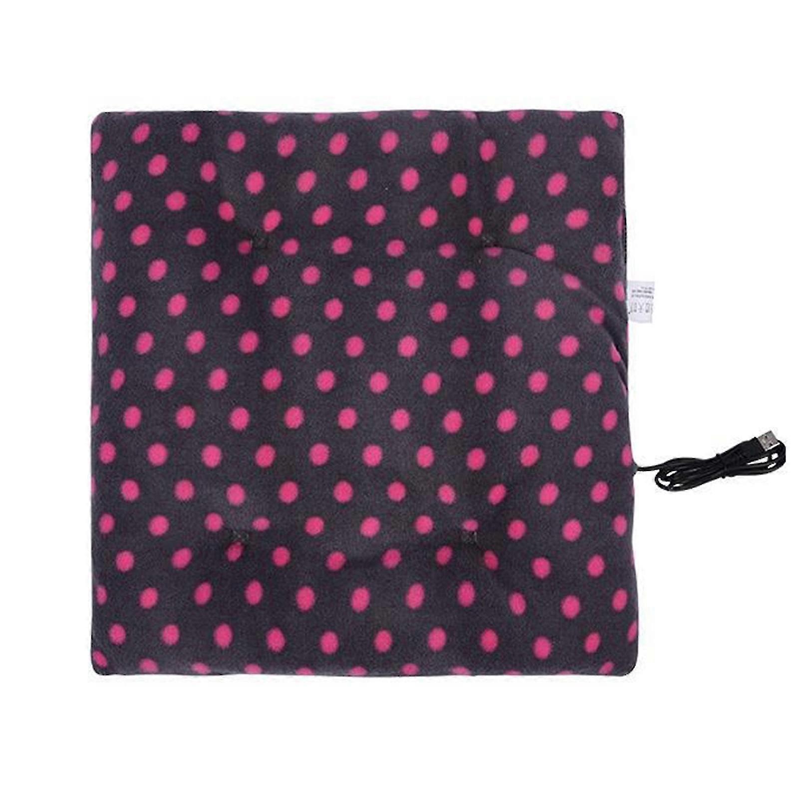 وسادة التدفئة وسادة مقعد ساخنة متنقلة لكرسي المكتب USB بالطاقة قابلة للغسل USB وسادة التدفئة الكهربائية لتدفئة المعدة الخصر