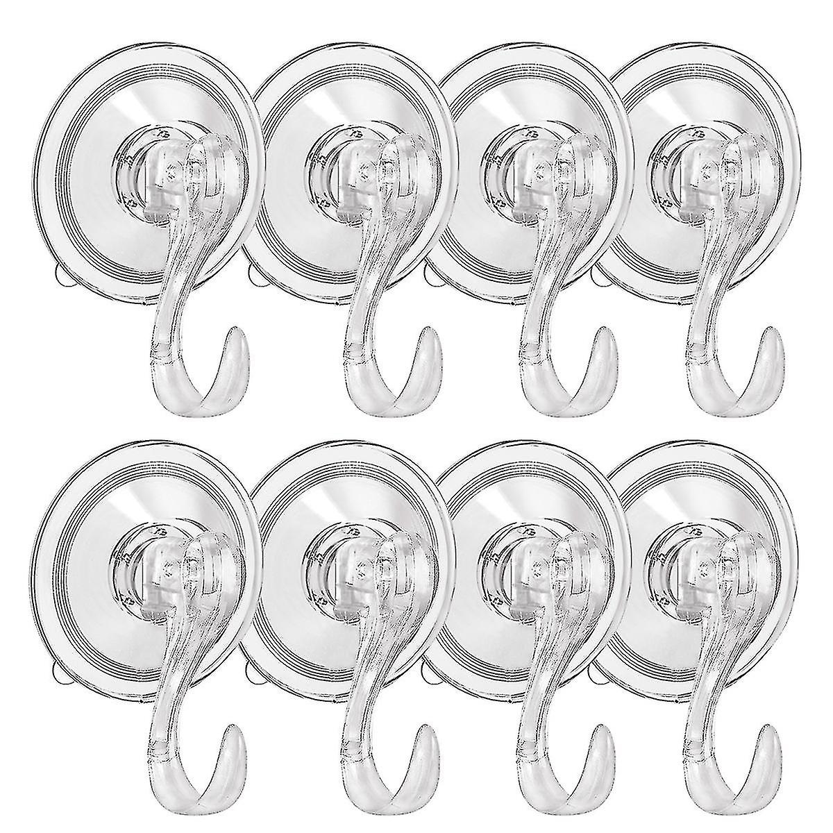Hook 4pack/8pack Bathroom Wall Door Hanging Suction Cups Sucker Hooks Kitchen Utensil Holder Hanger