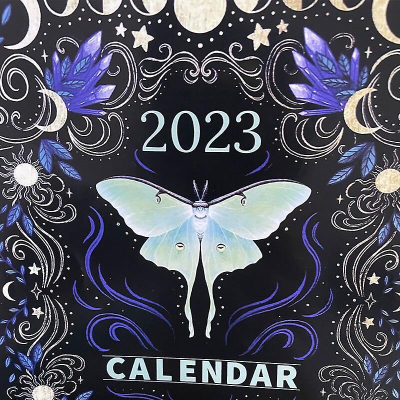 New Moon Calendar 2023 Dark Forest Lunar Calendar With 12 Illustrations New Moon Calendar 2023 Dark Forest Lunar Calendar With 12 Illustrations