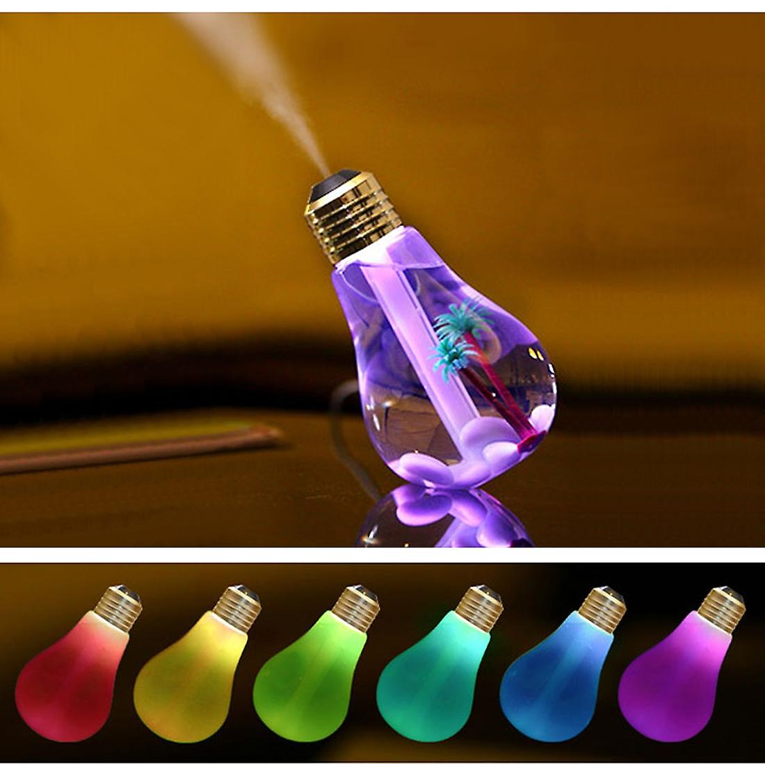 400ML Colorful Light Aromatherapy Air Purifier Humidifier