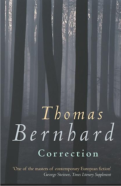 Correction - Thomas Bernhard
