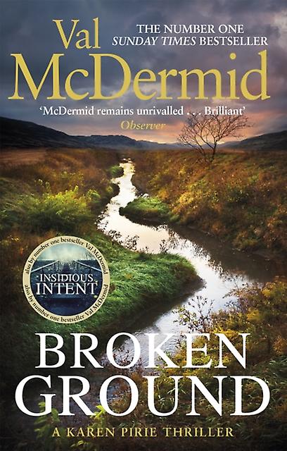Broken Ground - Val McDermid - Paperback - English Book - Thriller suspense fiction
