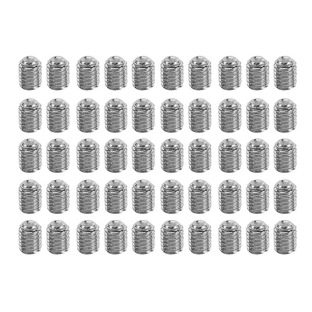 M3x4mm Stainless Steel Hex Socket Set Cap Point Grub Screws 50pcs