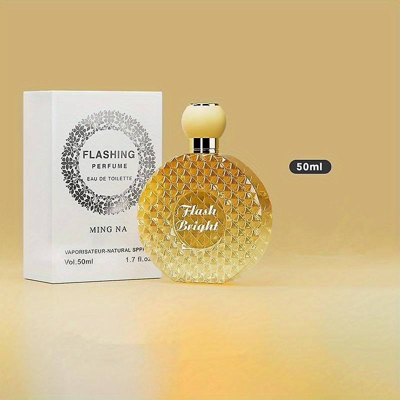 女性のためのMingna Eau de Toiletteスプレーさわやかで持続するフローラルフルーティーな香りスパークリングダイヤモンド型の香水デートデイリーパーティー用