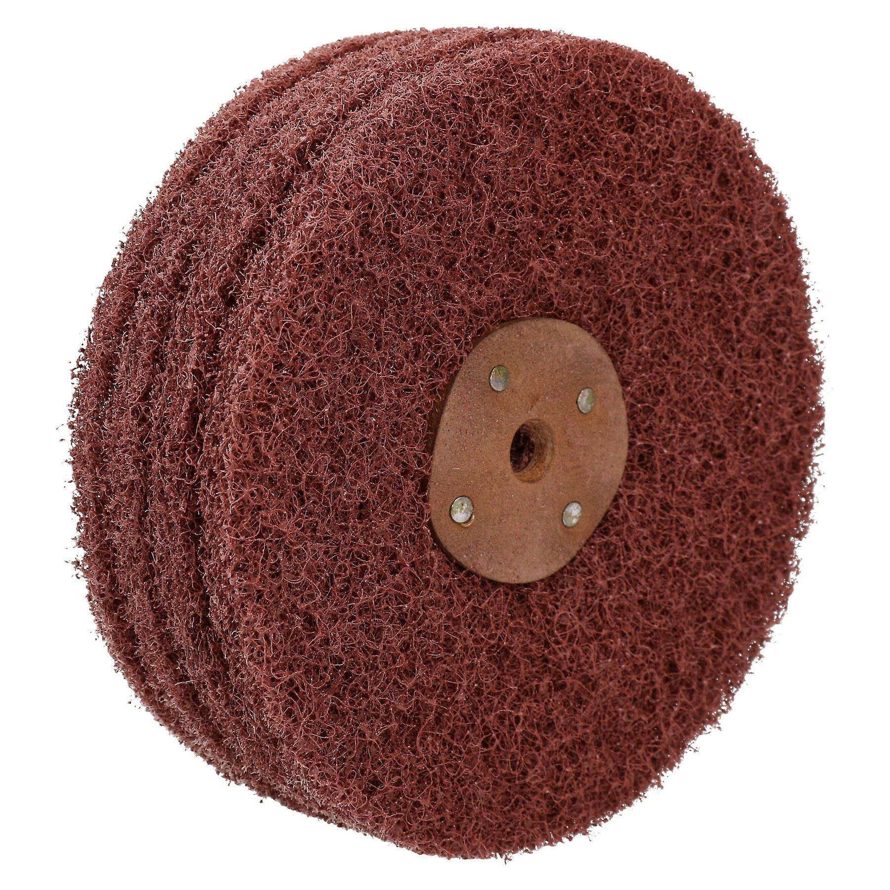 Coarse Abrasive Scotch Mop Rust Paint Removal Remover Polishing 6" x 4 Row