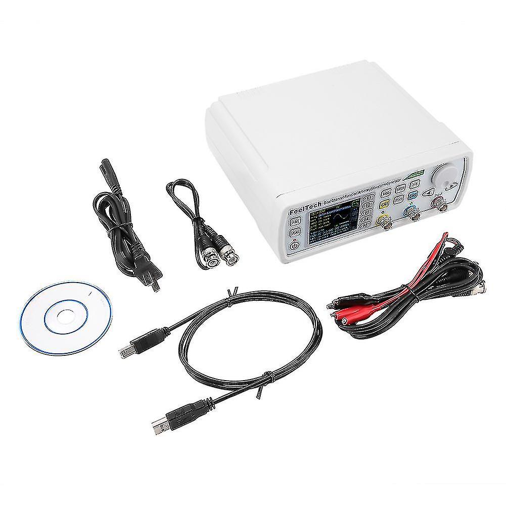 Fy6600 2-channel Dds Sine Square Pulse Arbitrary Waveform Signal  Generator 60mhz 110v Us Plug