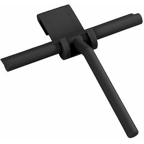 Black Silicone Bathroom Squeegee