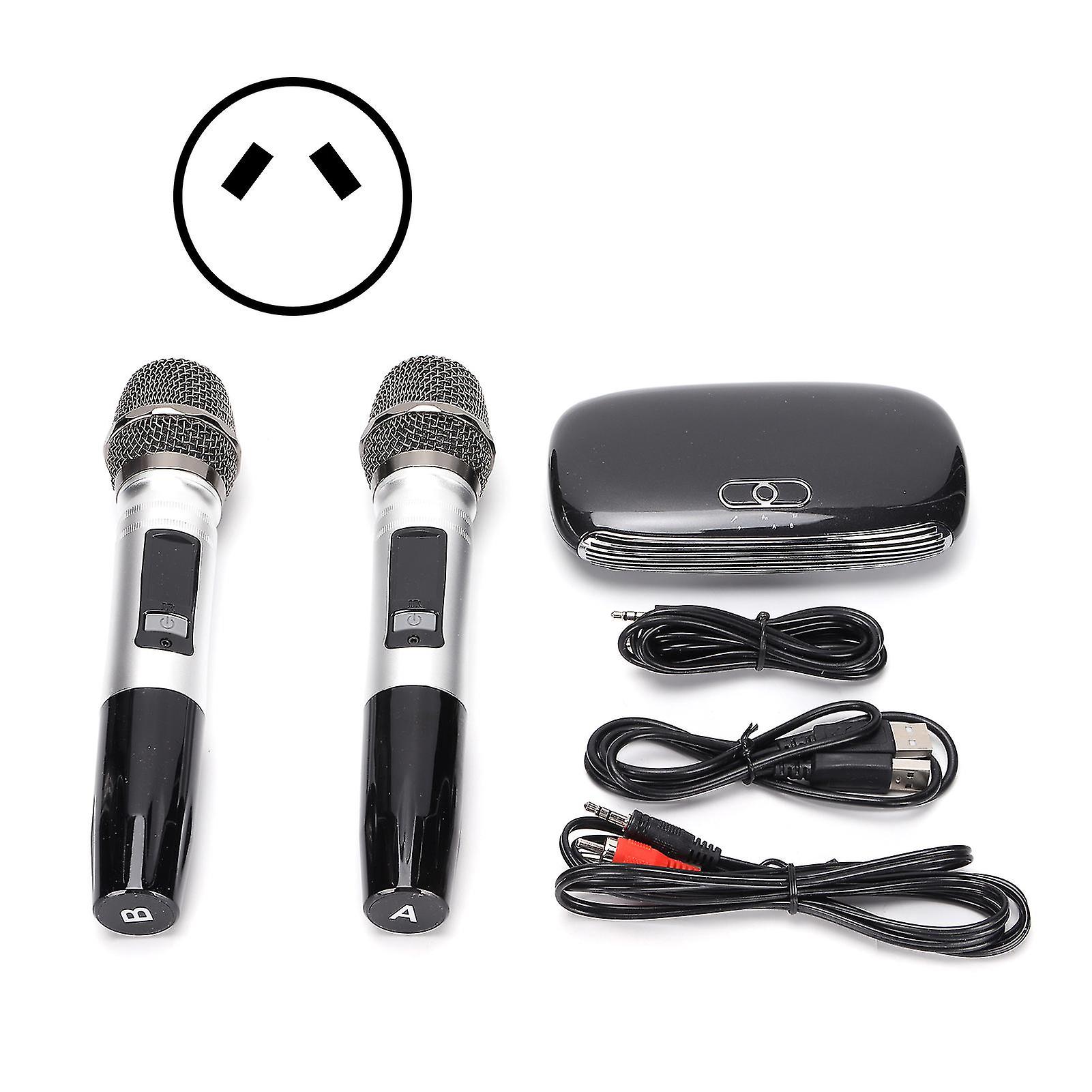 K8 Wireless Karaoke Mixer System Set Bluetooth Microphone Box Home Microphone Media Machine for Home 100‑240V