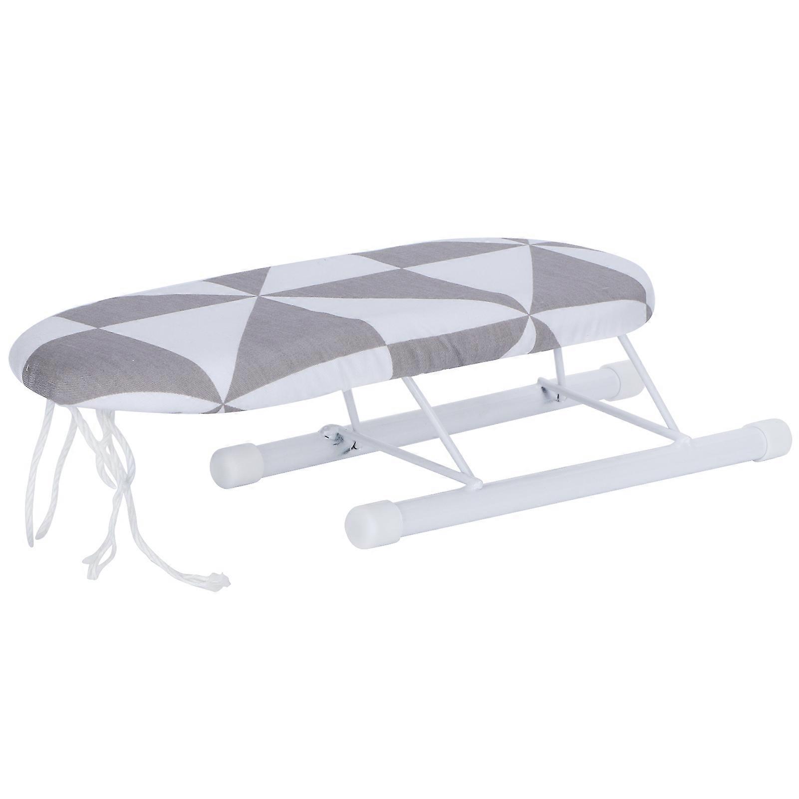 Mini Ironing Board Foldable Sleeve Cuffs Collars Ironing Table for Home Travel Use