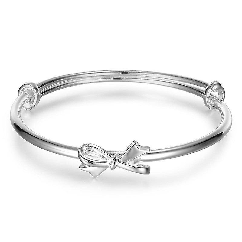 Damenmode Einfaches Mobius Silberarmband