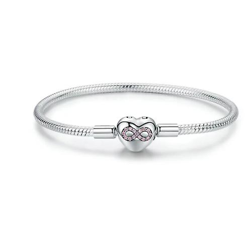 Sterling Silver Snake Bone Bracelet