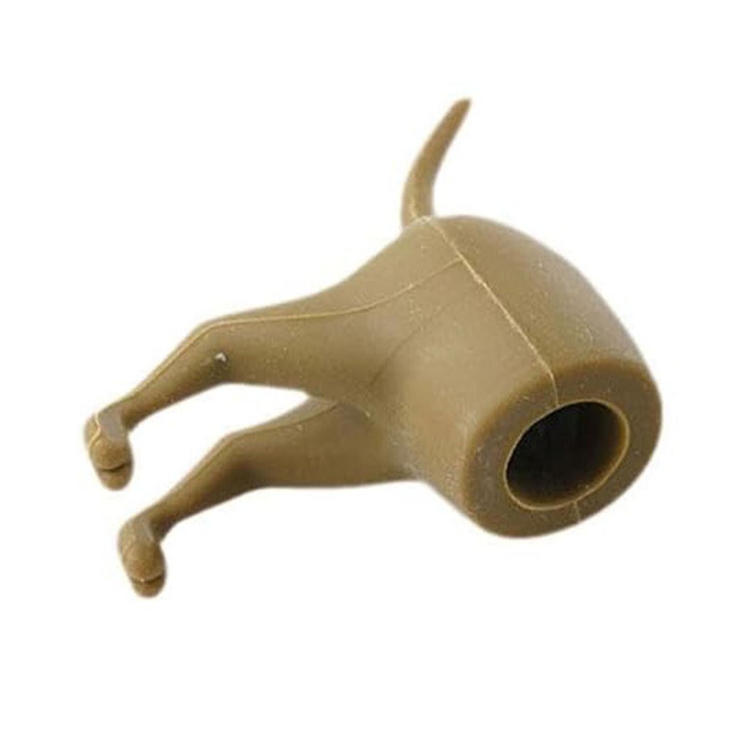 Toothpaste Topper Funny Pooping Dog Butt Toothpaste Lid Efficient Toothpaste Dispenser for Home Bath