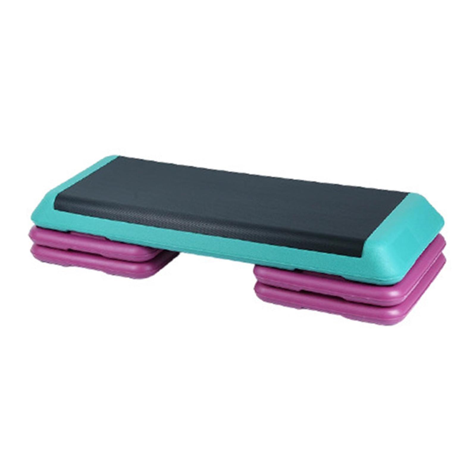 الهوائية السائر اليوغا خطوة منصة الصالة الرياضية اللياقة البدنية ممارسة القلب قابل للتعديل الأخضر