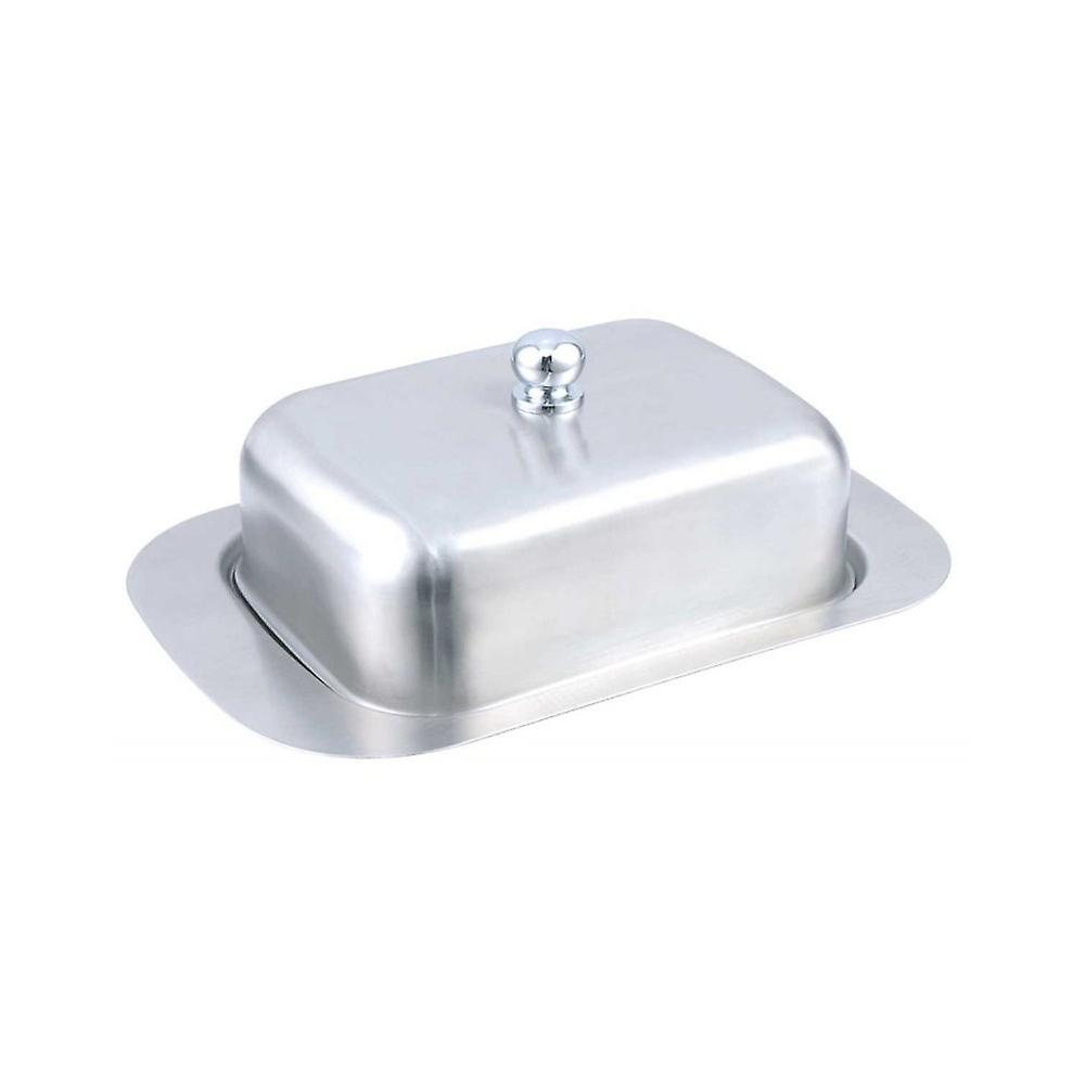 Kinghoff steel butter dish 8190