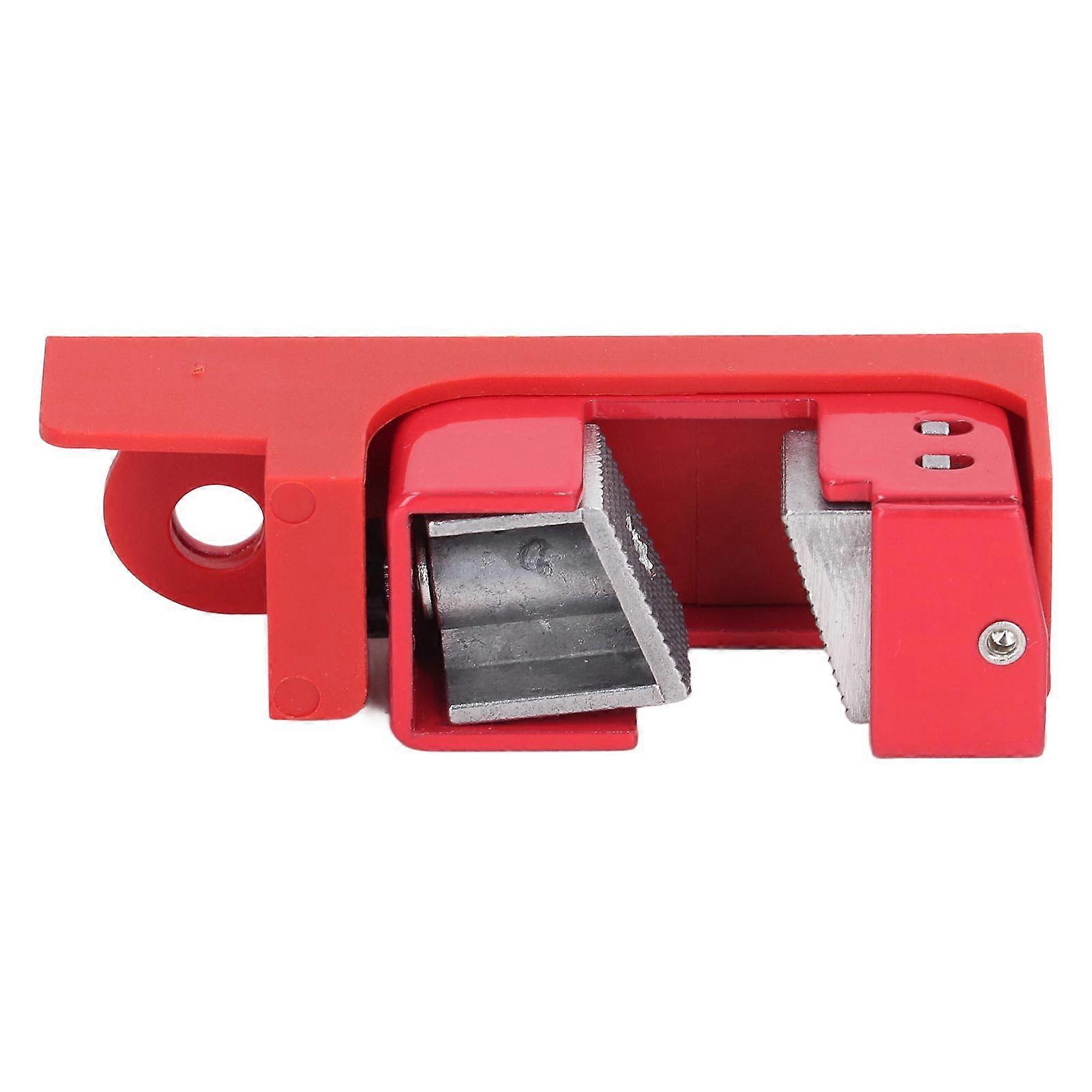 Circuit Breaker Lockout Device, Aluminum Alloy Tight Bite Breaker Lock for 8 to 16mm Handle