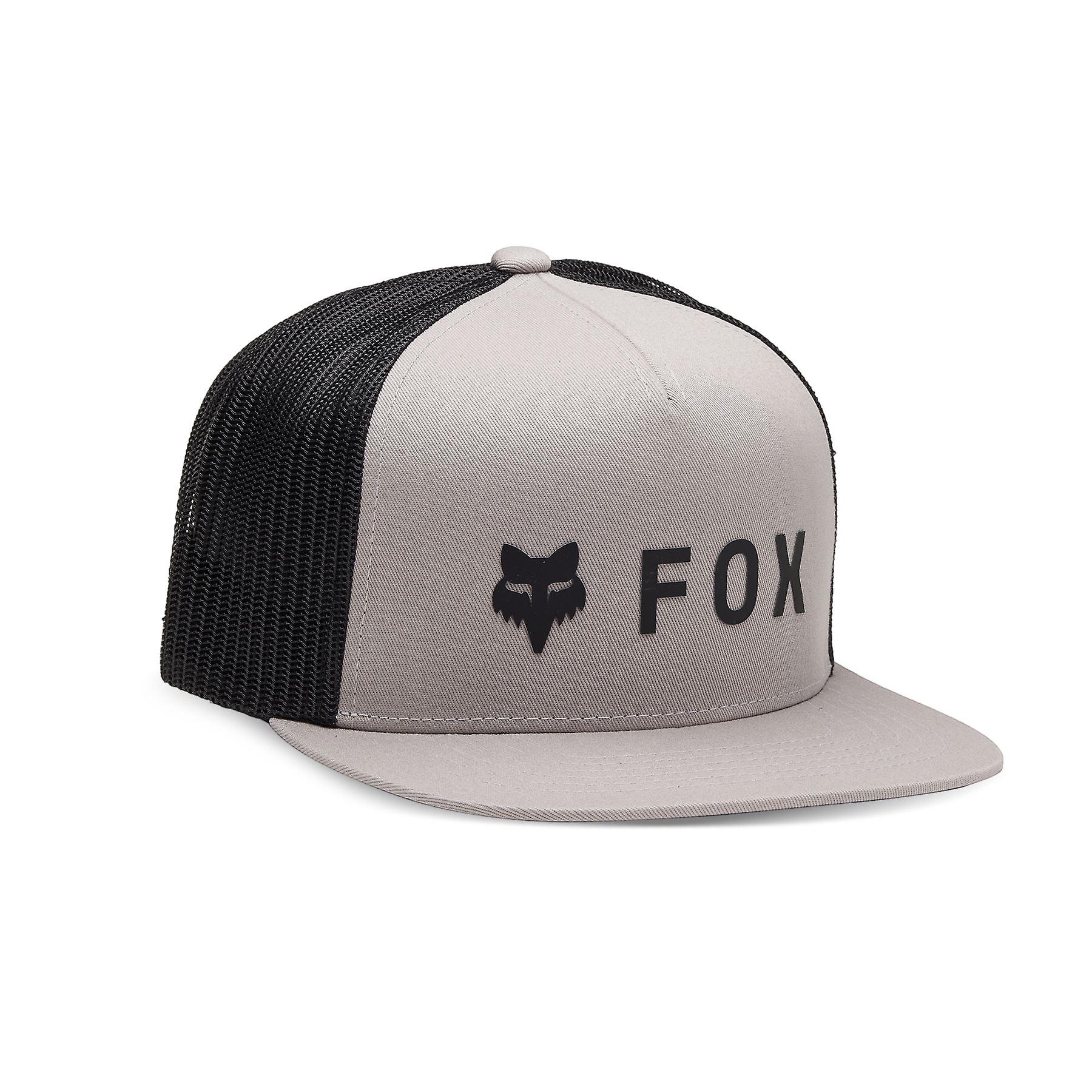Fox Racing Mens Snapback Flat Peak Trucker Cap ~ Absolute Mesh