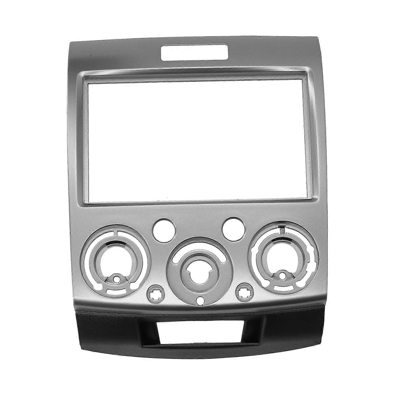 2 Din Dash Radio Stereo Fascia DVD Navigation Panel Frame Fit for Ford Everest/Ranger