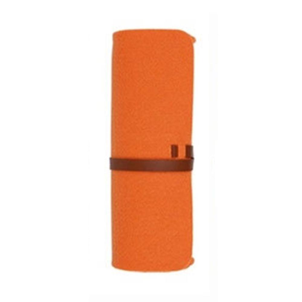 Felt Roll Pen Bag Portable Large Capacity Stationery Pouch for Girls Boys