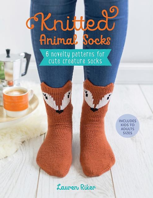 Knitted Animal Socks - Lauren - Paperback - English Book