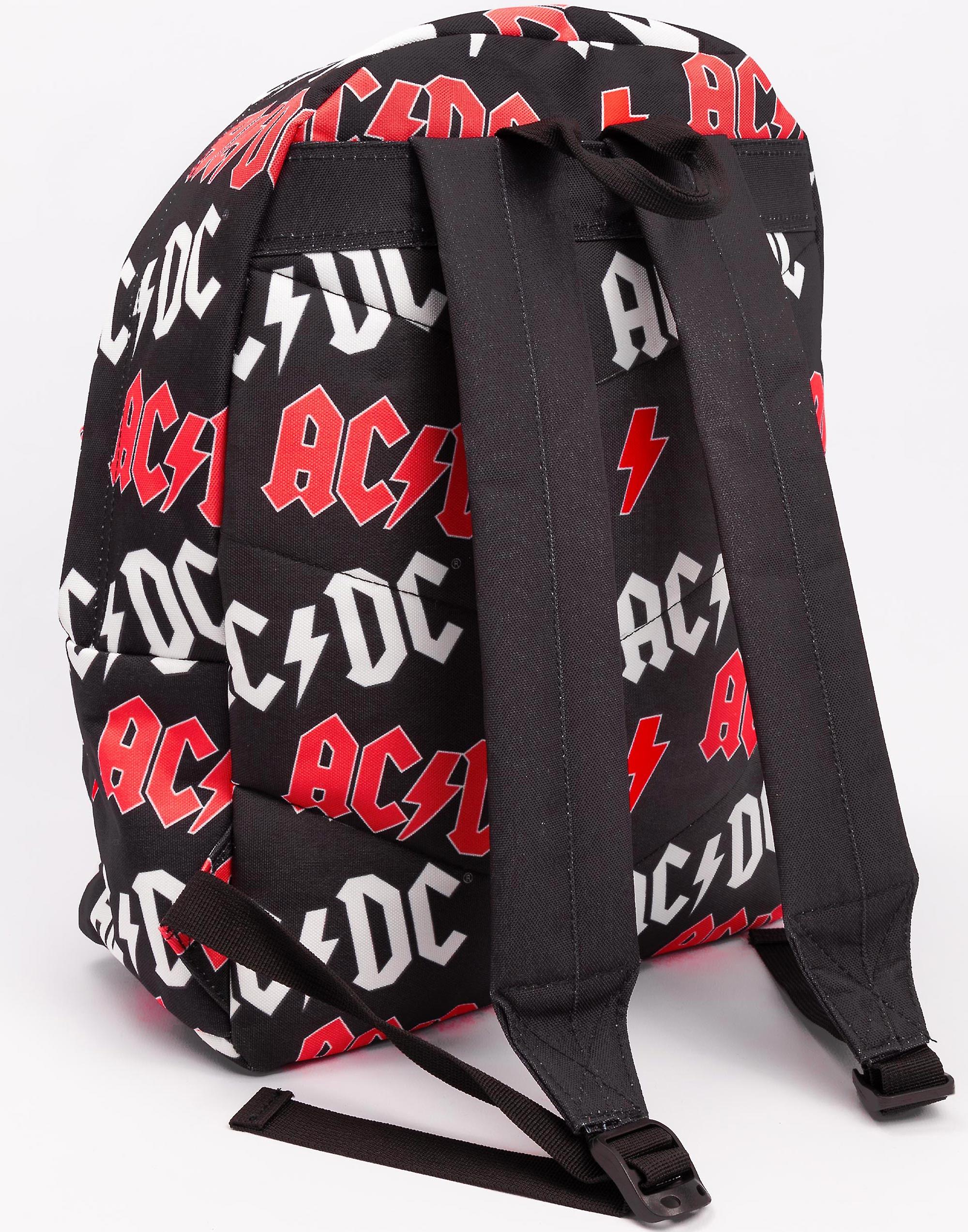 AC/DC Unisex Backpack Black Logo - One Size | Fruugo SE