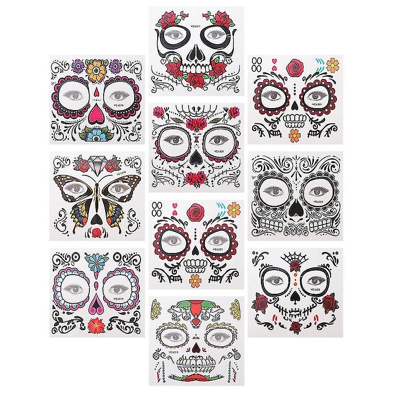 10sheets Halloween Sticker