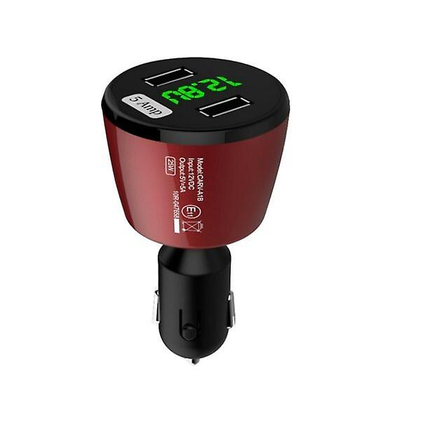 Car Charger Bluetooth Fm Transmitter Built-in Microphone Support Tf Card U Disk