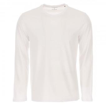 Men's Emporio Armani Underwear Logo Long Sleeve T-Shirt White 111287 0A578