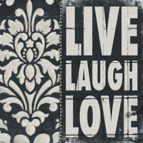Live Laugh Love Poster