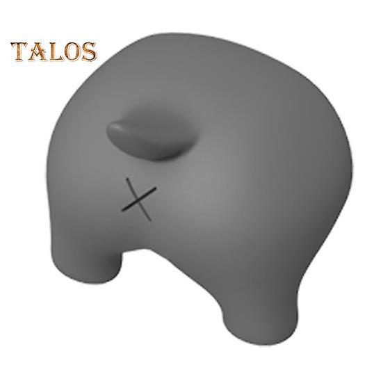 Dog Toothpaste Dispenser with Self-Closing Silicone Cover Cartoon Butt Shape Creative Toothpaste