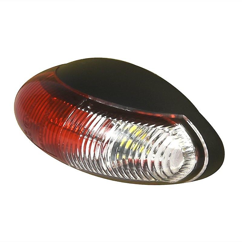 Outline marker light 10-30V red/white 60x34mm LED