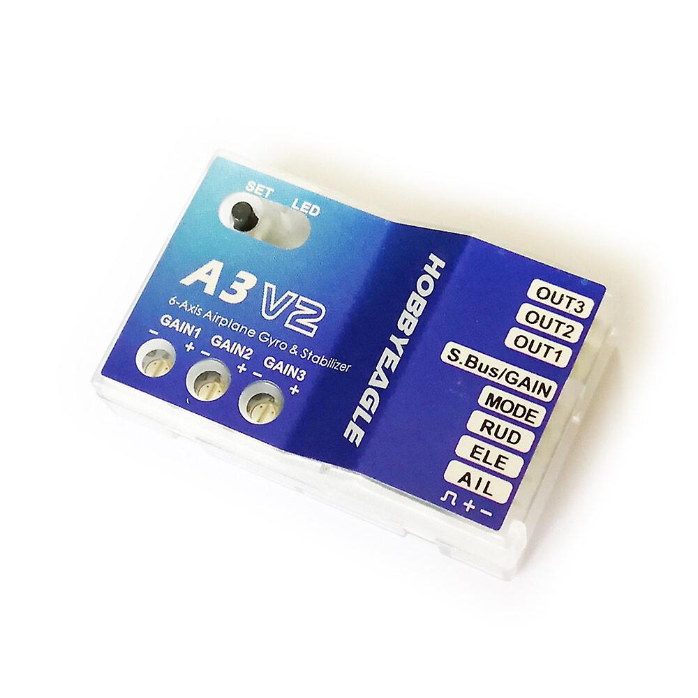 HOBBYEAGLE A3 V2 3-Axis Airplane AVCS Gyro Stabilizer Flight Controller Stabilization System For Fut