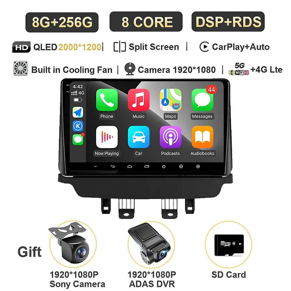 Android 13 Autoradio für Mazda Cx-3 Cx3 Mazda 2 Dk 2014-2021 Carplay Ips DSP GPS Multimedia Player Navigation Hu Dvd Wifi 4g Bt