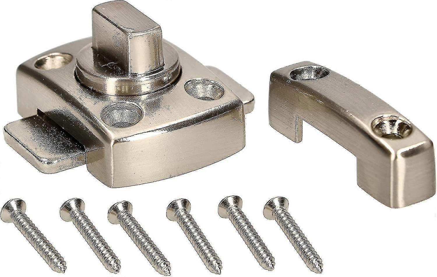 Sizename Wc Door Lock - Nickel - 40 X 40mm