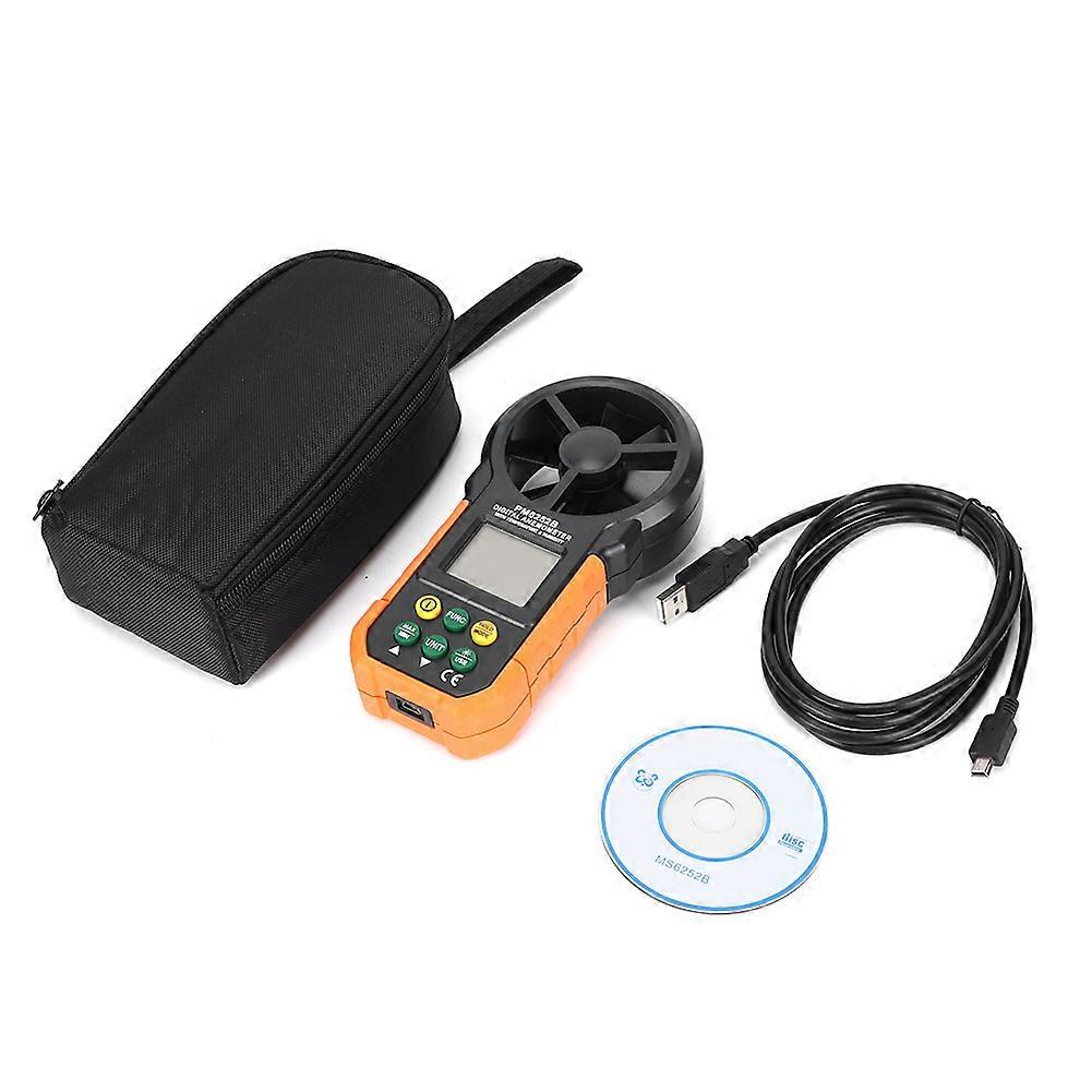 USB Multifunctional Digital Anemometer with Temperature Humidity Testing NO.6127