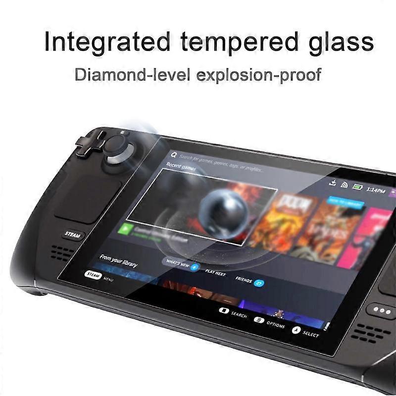 Screen Protector For Steam Deck, Tempered Glass, Anti Scratch, Accessories