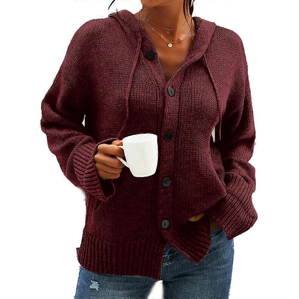 Women's Winter Long Sleeve Casual Hooded Sweater