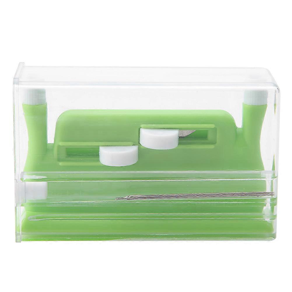 Hand Threader Double Needle Threader Insertion Tool Applicator for Machine Sewing