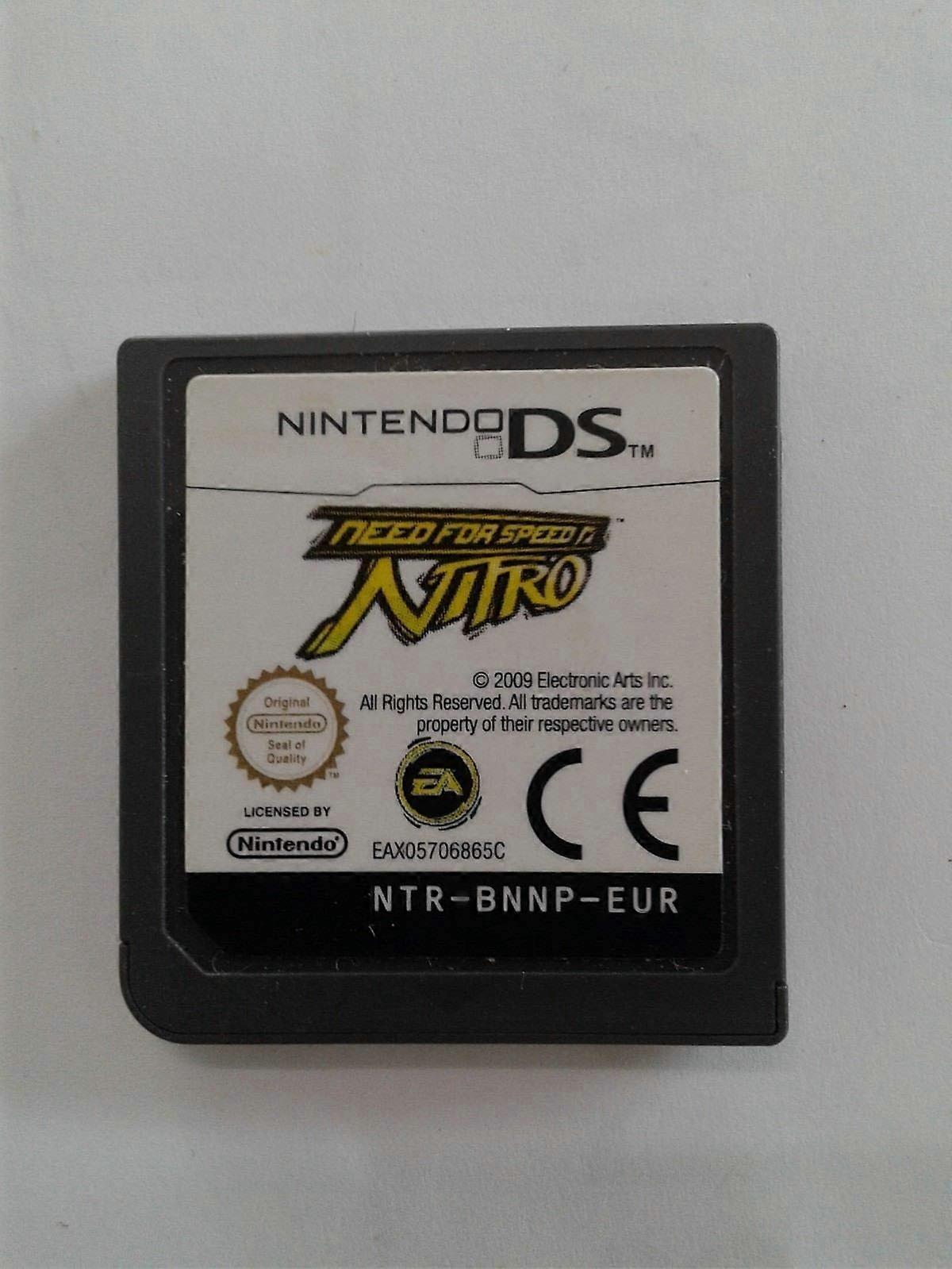 Software Pyramide Need for Speed - Nitro - video games (Nintendo DS Arcade DEU) - PAL - Novo & Selado
