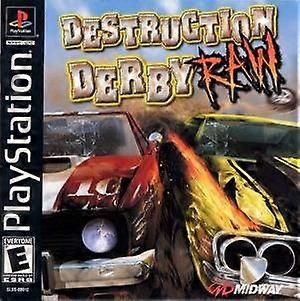 Destruction Derby Raw Game - - PAL - New & Sealed