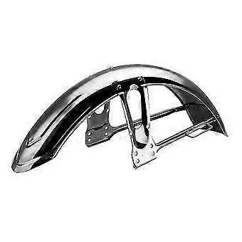 KINCJON Motorcycle Cafe Racer Front Mudguard Mud Flap Motocross Splash Guard for CG125 Silver