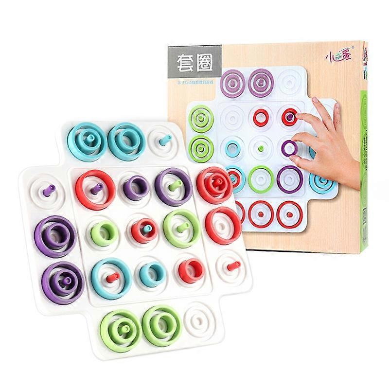 Children's Simulated Ring Board Game Plastic Made