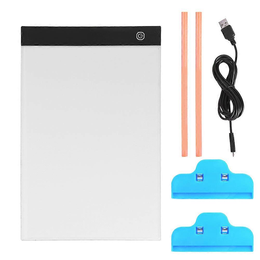 A4 Copy Board Tracing Light Pad Stepless Dimming Drawing Tablet Sketching Pad