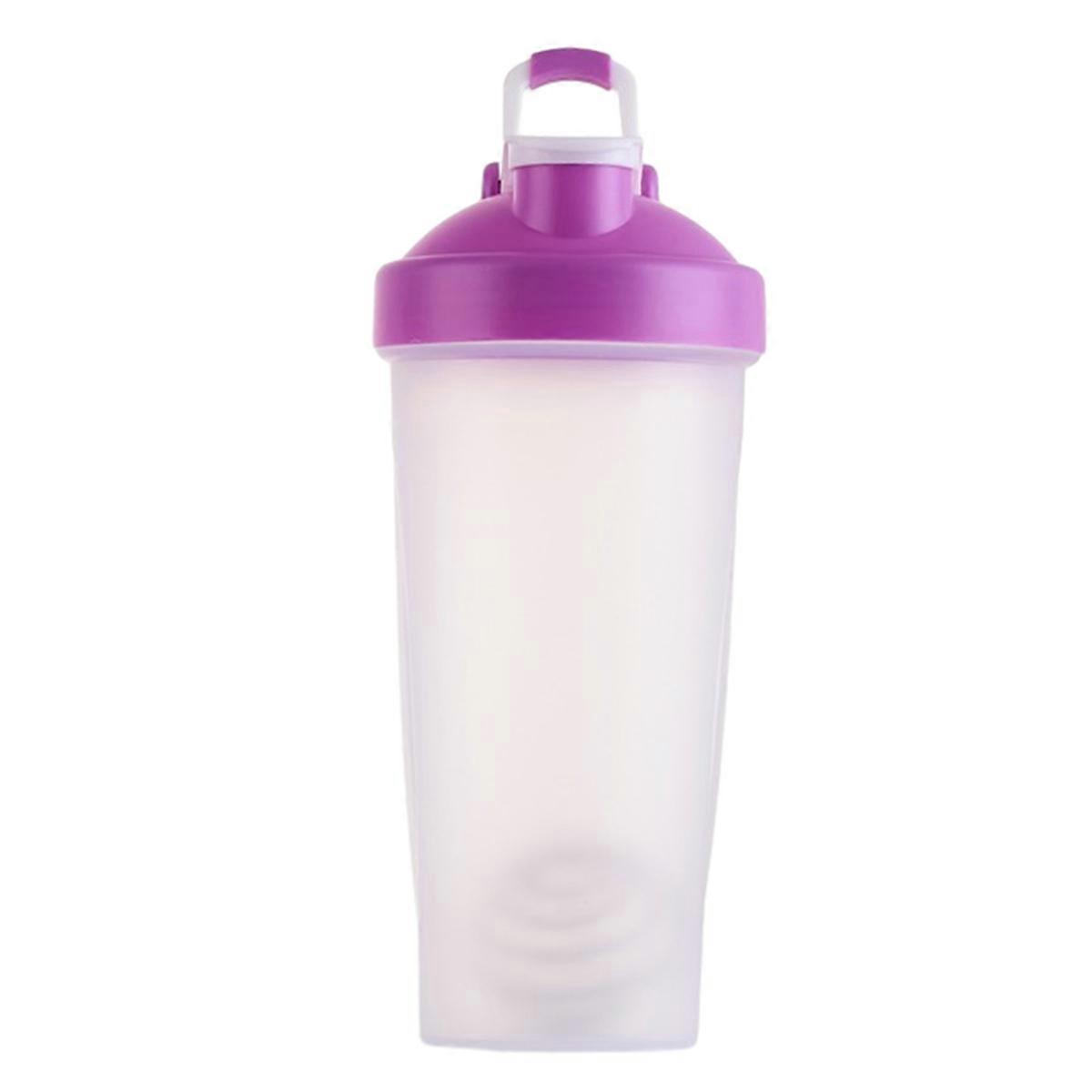 Shaker Bottle in Cute Pink (Lid & Cup) . Classic Loop Hook,Leak Proof,Scale of ,A Small Stainless Whisk Blender