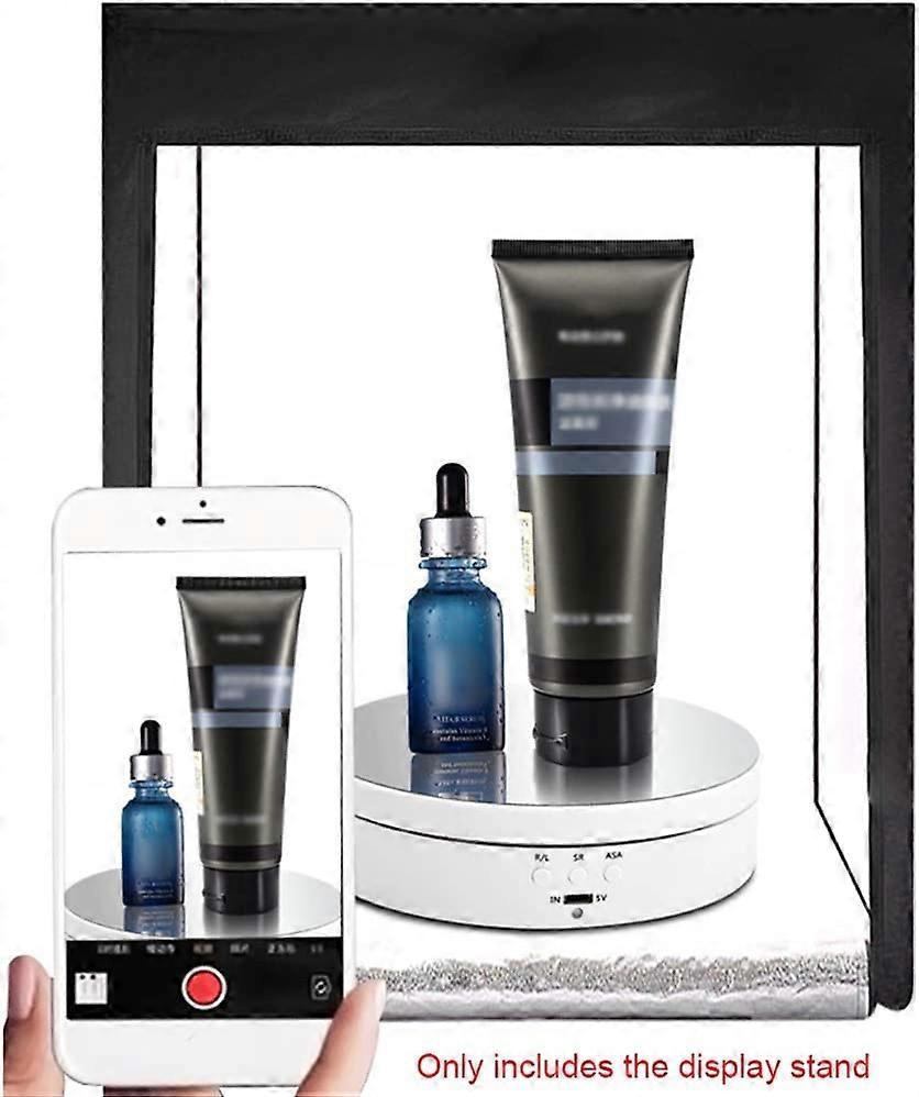 Turntable Display Rack, Motorized Rotating Display Stand, 360 Degree ...